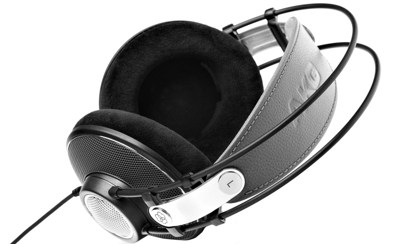 Offene Konstruktion der AKG K612 PRO Kopfhörer