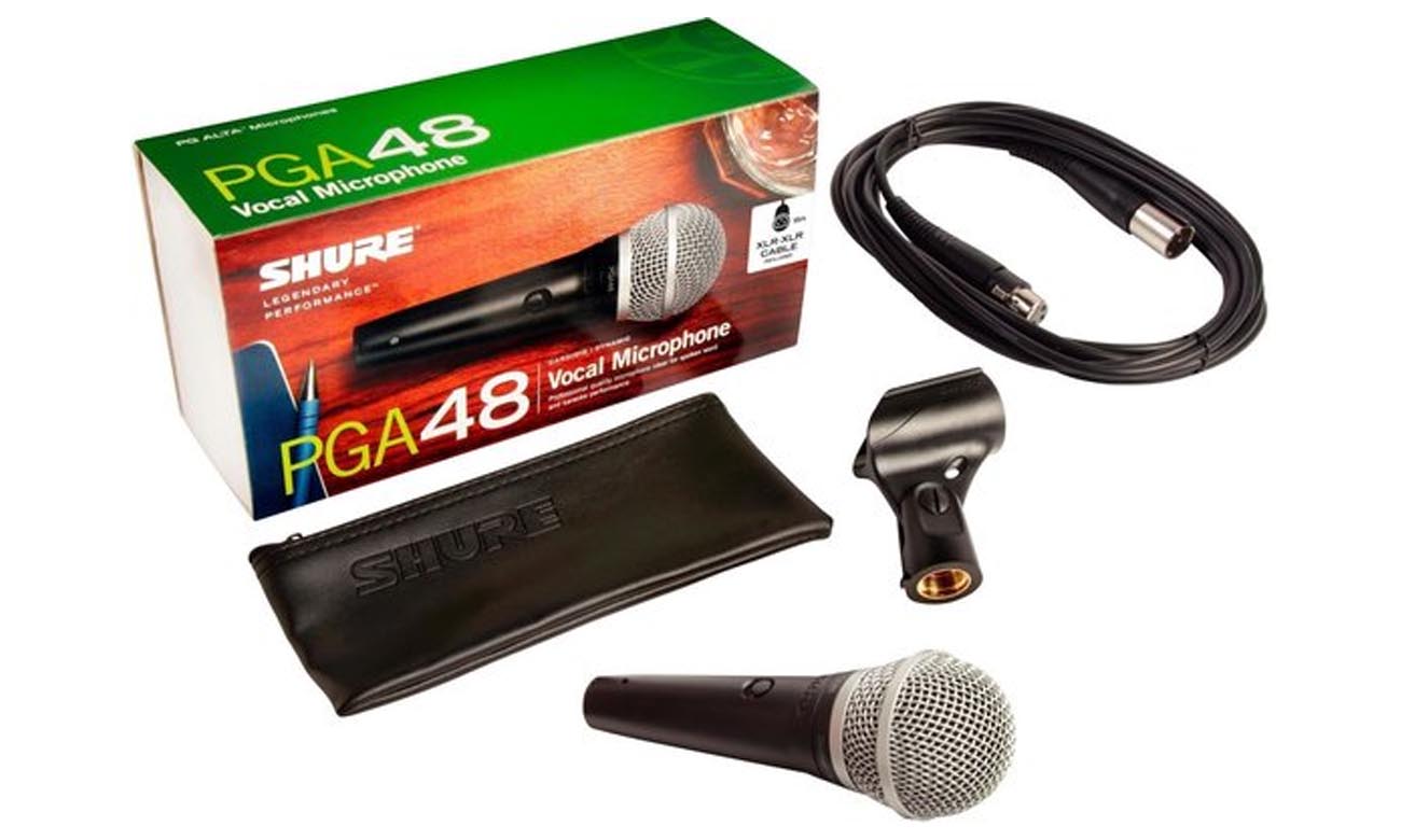 Mikrofon mit XLR-XLR-Kabel Shure PGA48