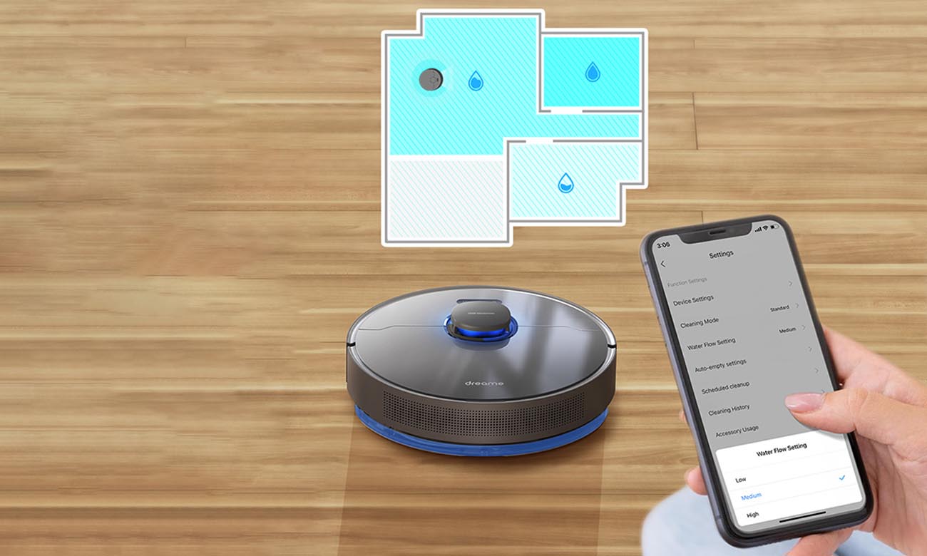 Reinigungsroboter mit Wischfunktion Dreame Z10 Pro