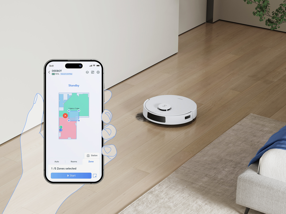 Ecovacs Robotersauger DEEBOT N20 Weiß