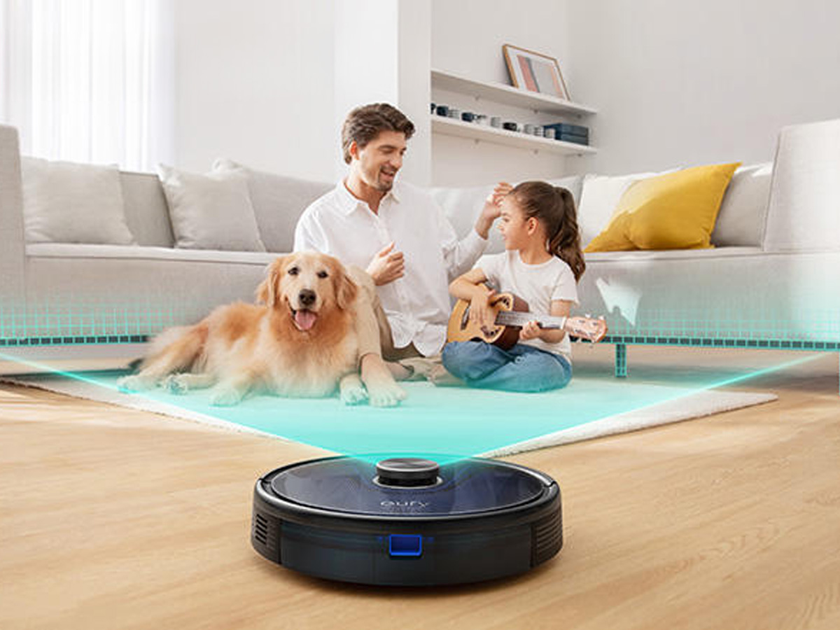 Robotersauger mit automatischer Entleerstation Eufy Robovac L35 Hybrid+