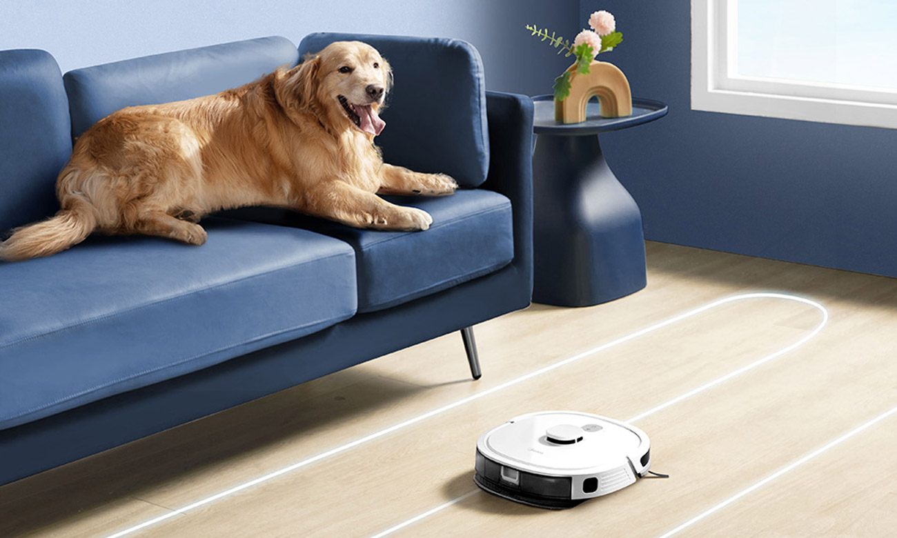 Robot sprzątający Midea M6 planowanie trasy