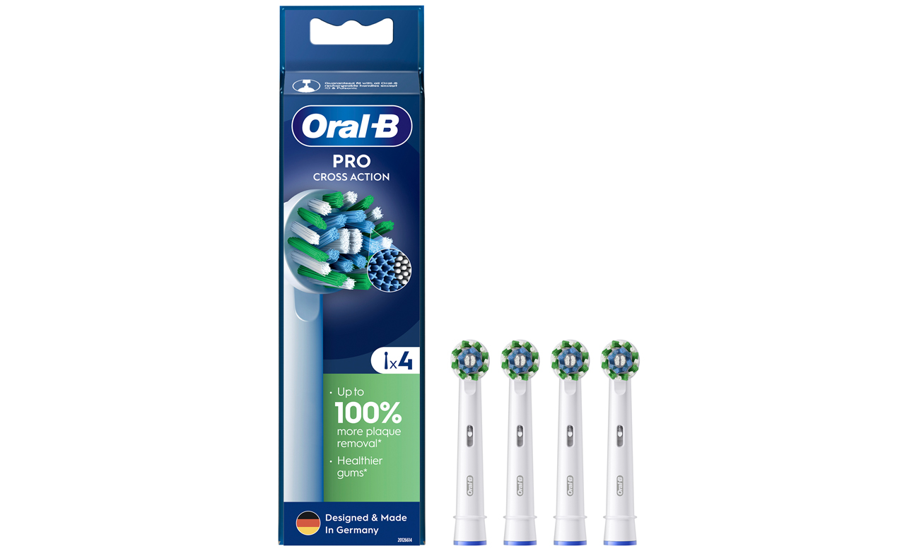 Oral-B Aufsätze für CrossAction EB50RX-4