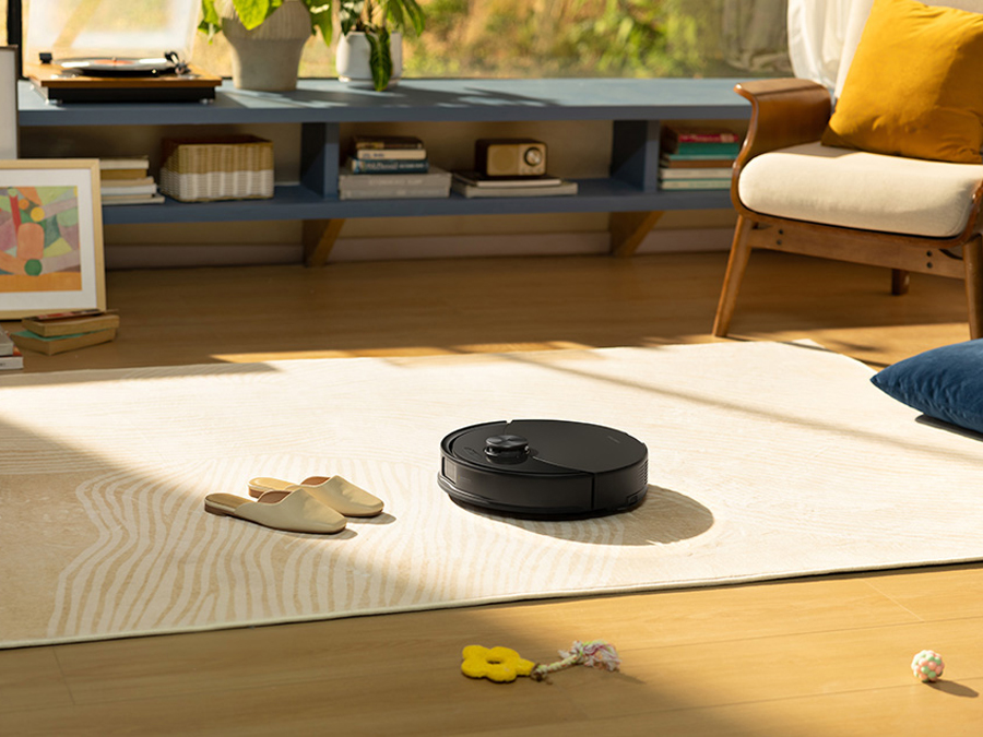 Roborock Saugroboter Q10 VF (schwarz) – starke Saugkraft auf Teppich und Hartboden