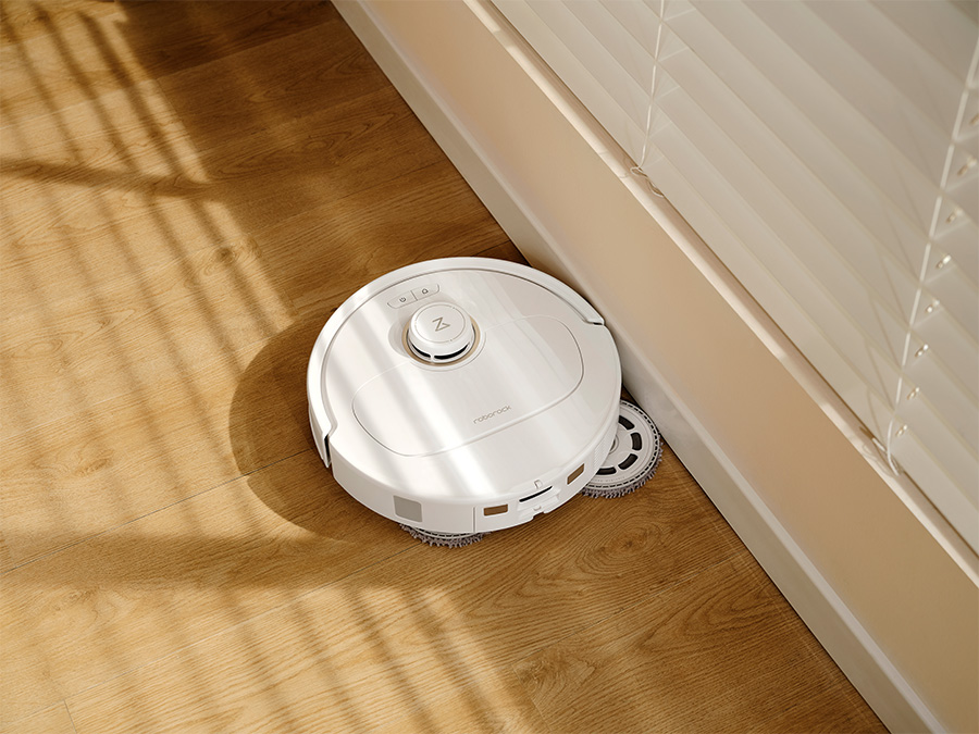 Roboter Staubsauger Roborock Qrevo MaxV weiß