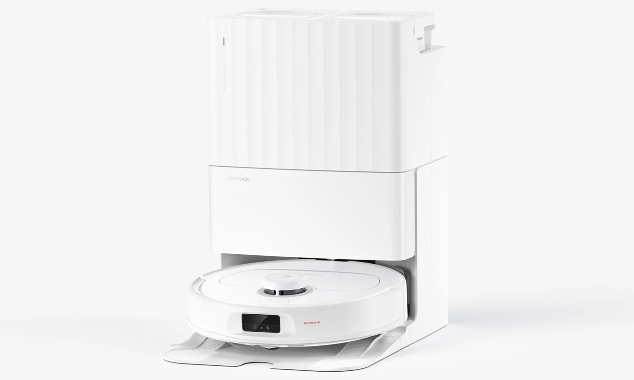 Roboter Staubsauger Roborock Qrevo MaxV weiß