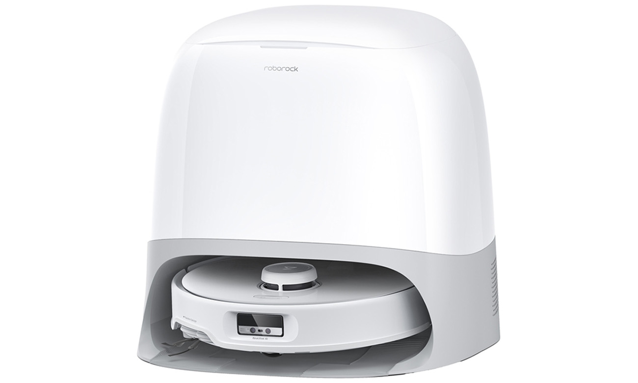 Roboter Staubsauger Roborock Qrevo Curv weiß