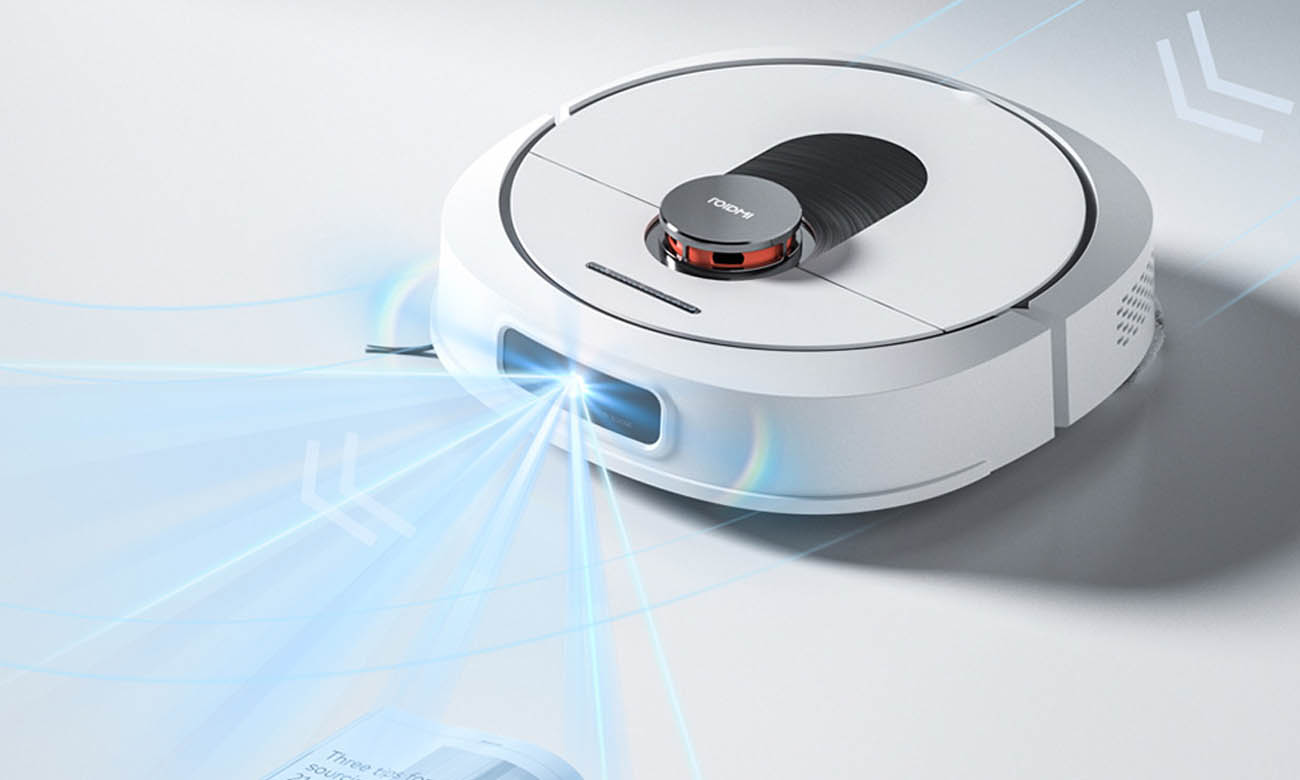 Robot Roidmi EVA 2023 z laserem i czujnikami przeszkód