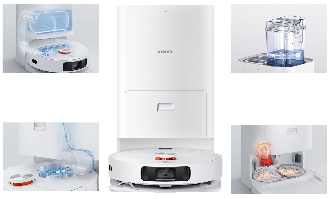 robot xiaomi vacuum X10+ stacja czyszcząca