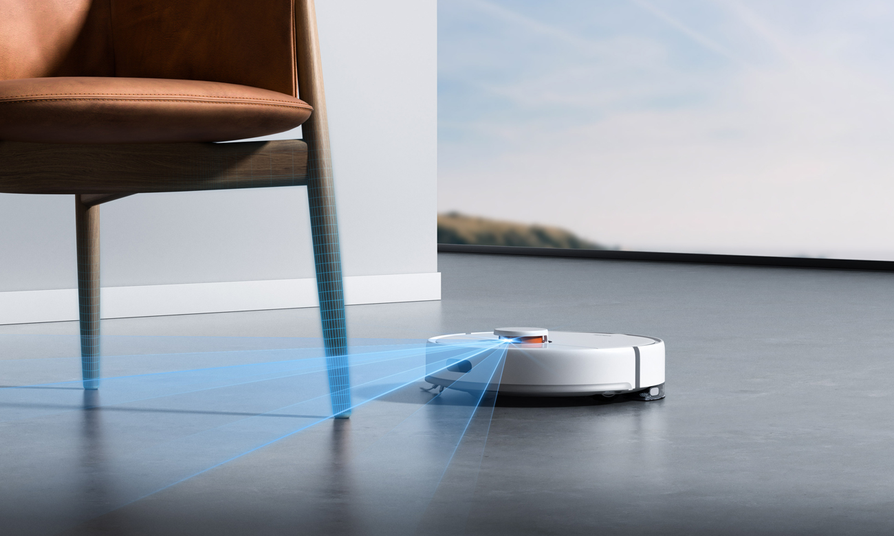 robot xiaomi vacuum X10+ czujniki