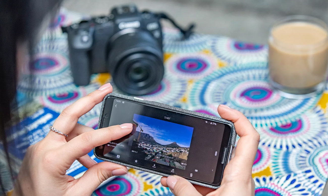 aparat canon EOS RP funkcje