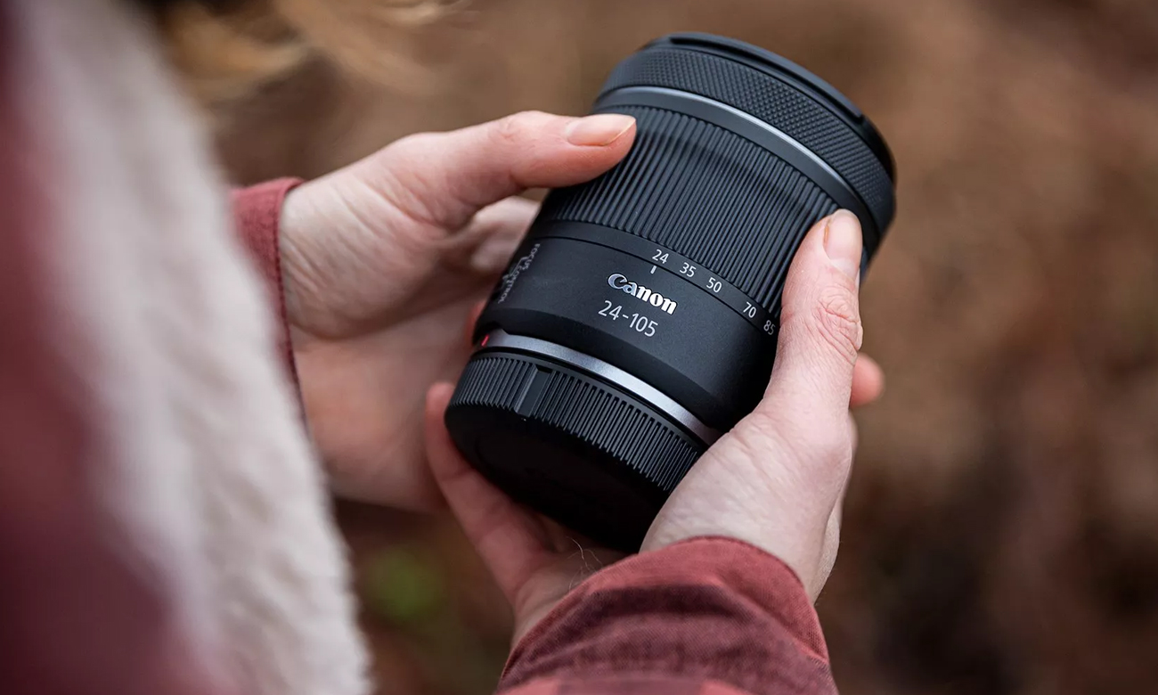 Spiegellose Kamera Canon EOS RP mit RF 24-105mm f/4-7.1 IS STM Objektiv