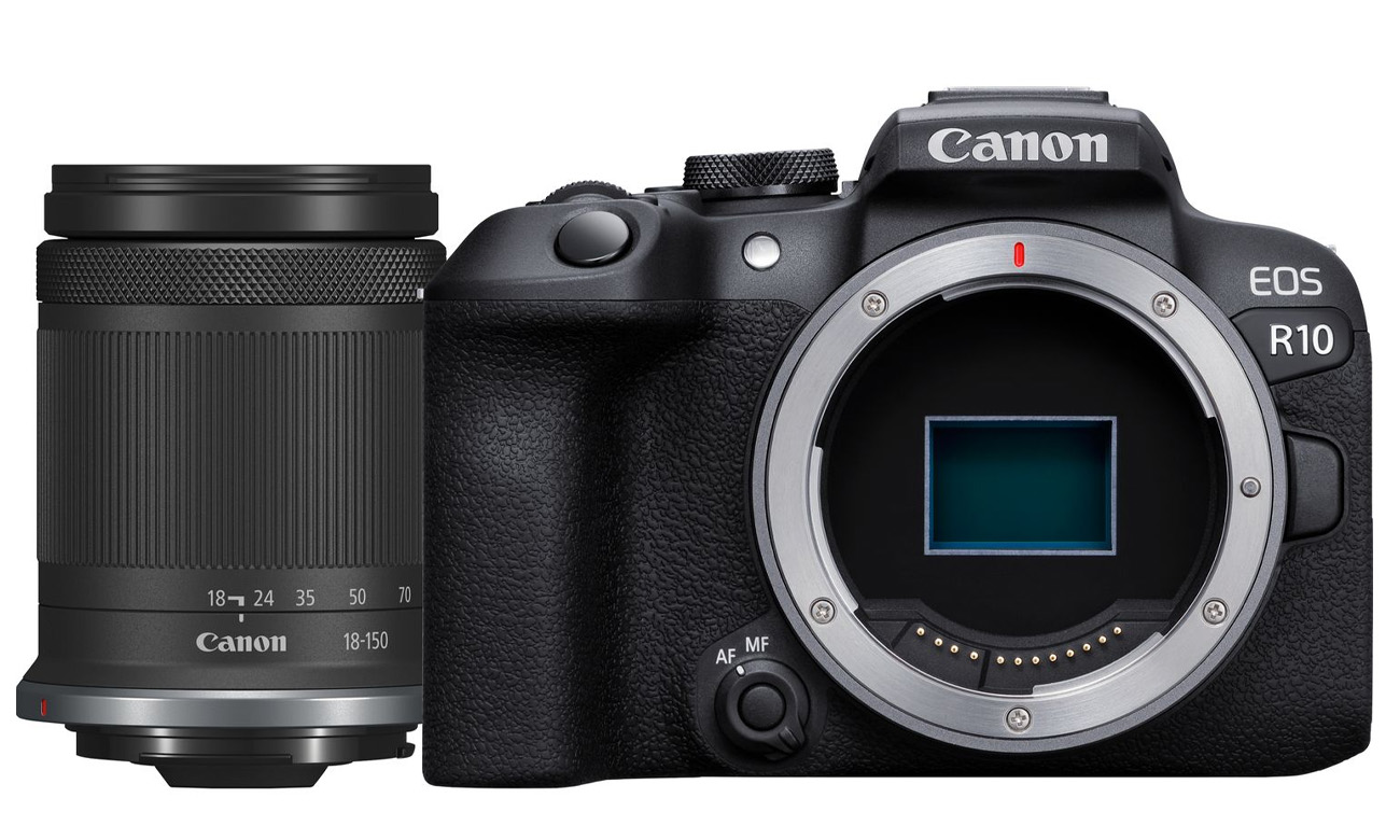 Spiegellose Kamera Canon EOS R10 Set mit RF-S 18-150mm F3.5-6.3 IS STM Objektiv