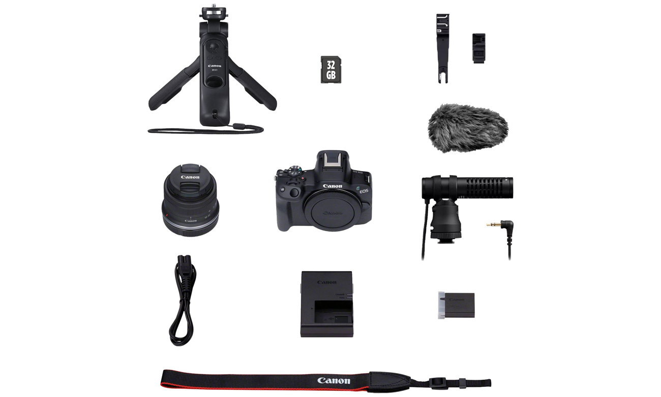 Korpus aparatu bezlusterkowego Canon EOS R50, czarny