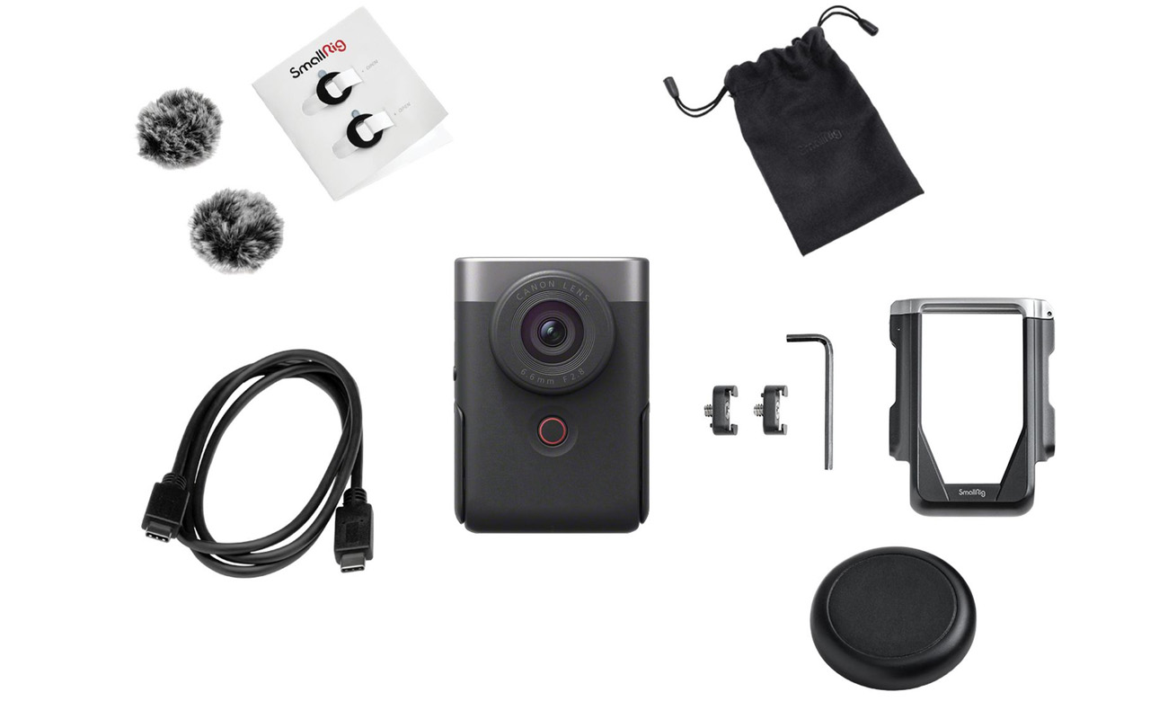 Multifunktionale Kamera Canon PowerShot V10 Vlogging-Set