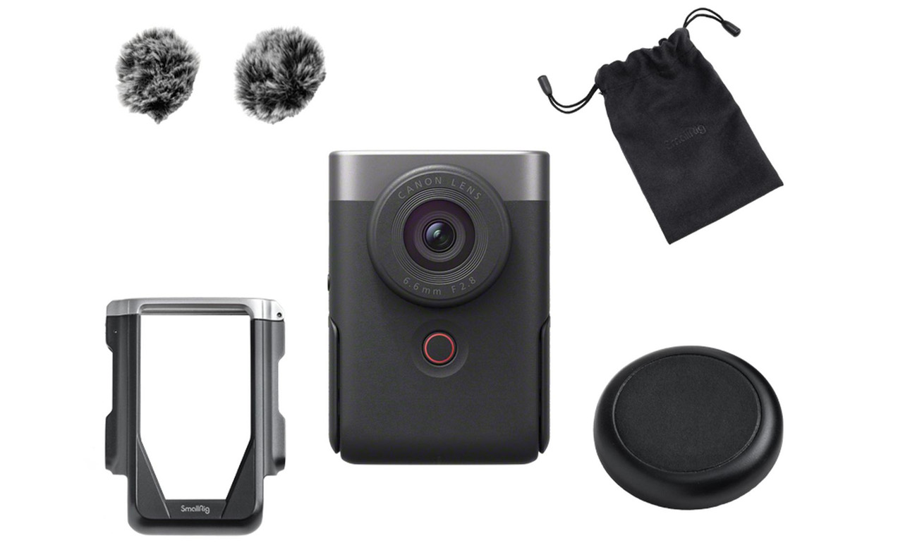 Multifunktionale Kamera Canon PowerShot V10 fortgeschrittenes Vlogging-Set