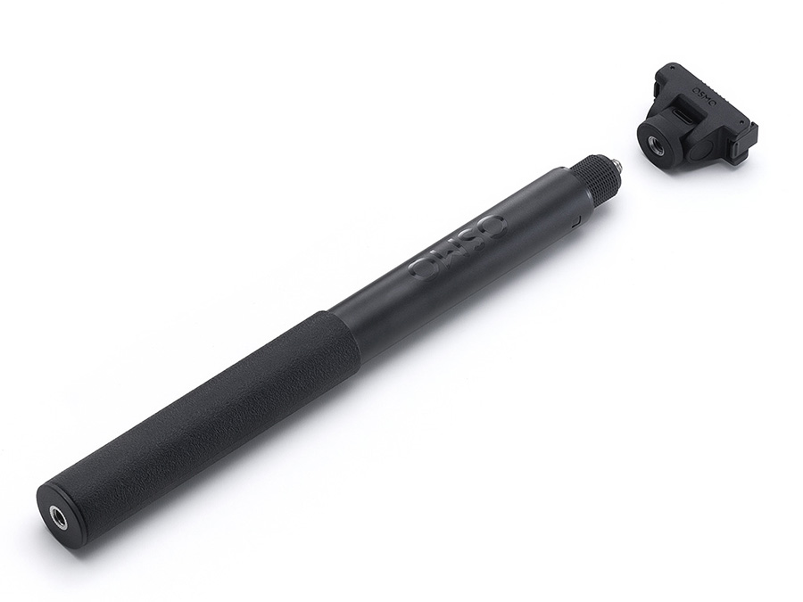 DJI Osmo Invisible Selfie Stick - 1,2 m auf weißem Hintergrund