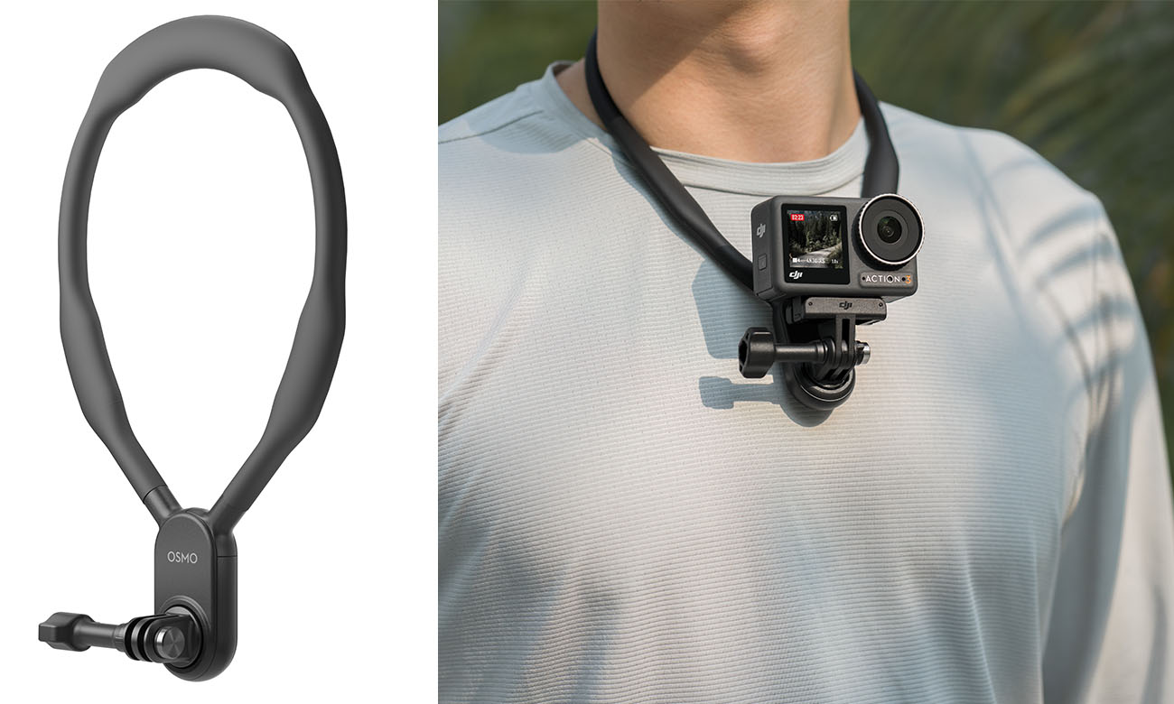 Halsbandhalterung für Sportkameras DJI Osmo Action