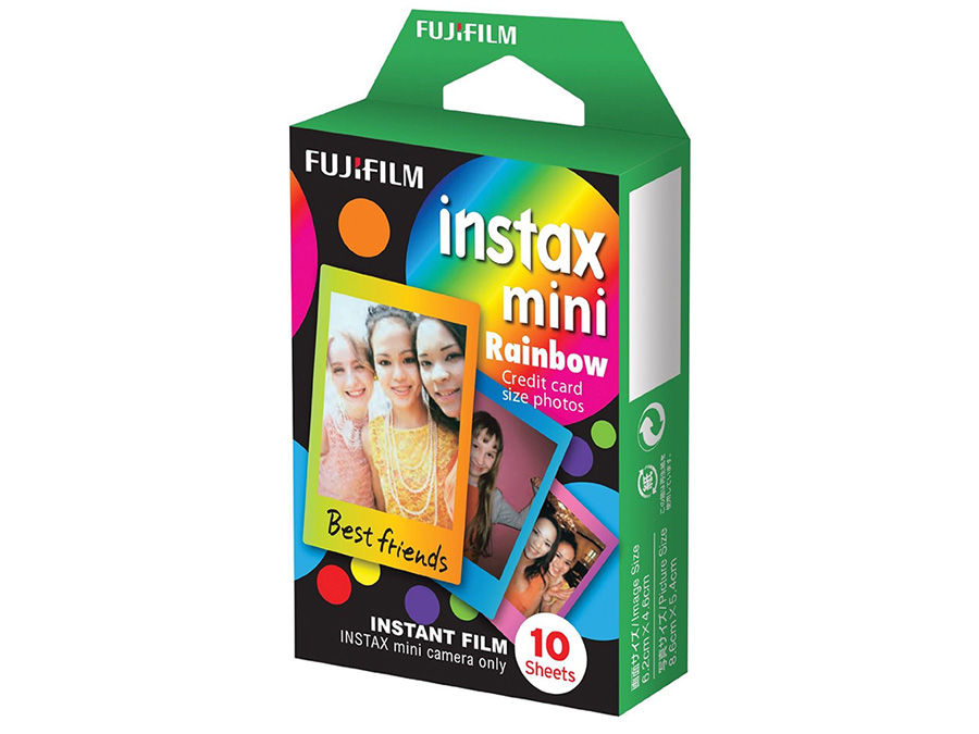 Werk für Fujifilm Instax Mini Rainbow 10 Stück