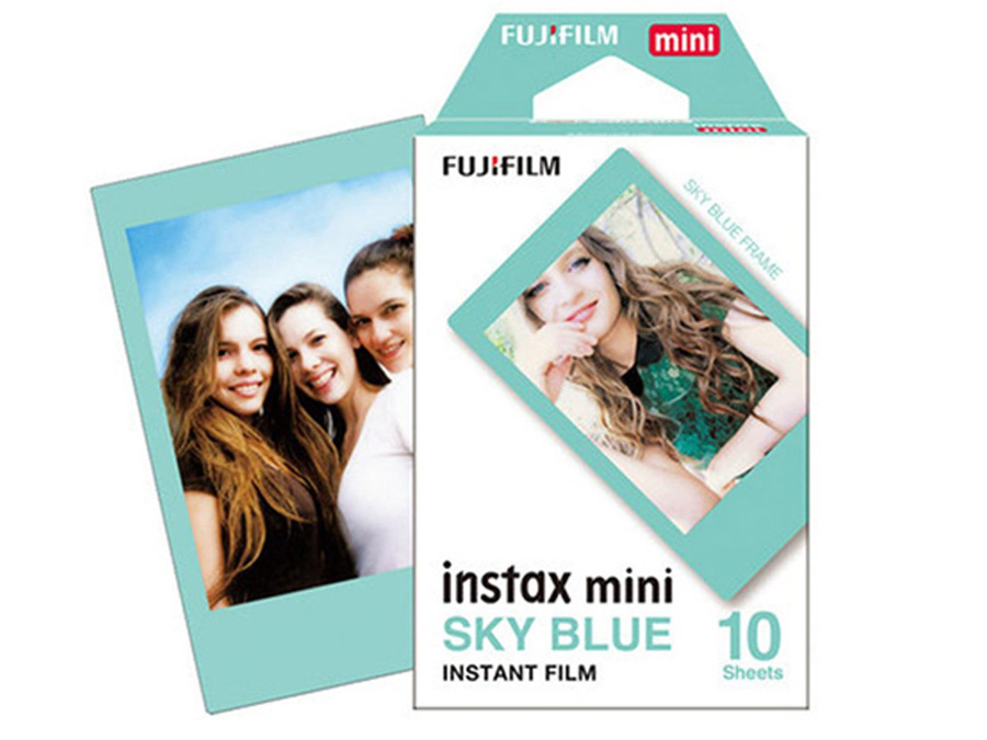 Wkład do aparatu Fujifilm Instax Mini Sky Blue Frame 10 szt.
