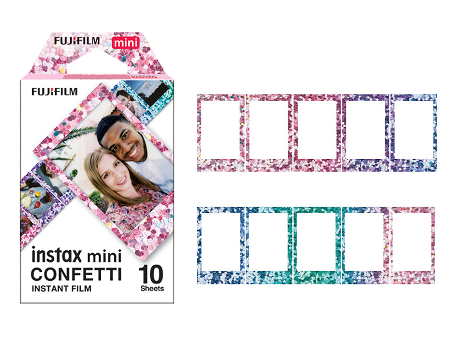 Werk für Fujifilm Instax Mini Confetti 10 Stück