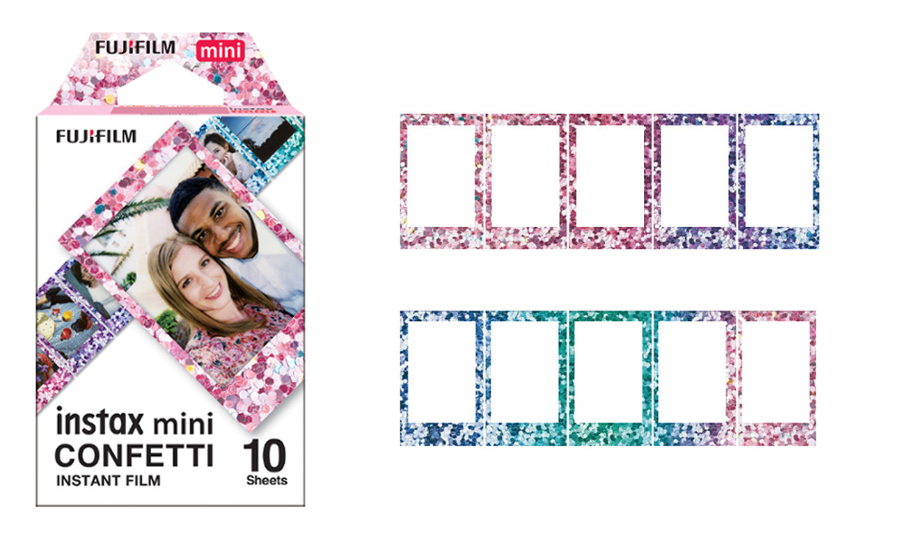Werk für Fujifilm Instax Mini Confetti 10 Stück
