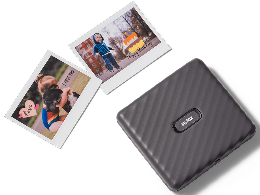 Fujifilm Instax Link Wide Fotodrucker grau