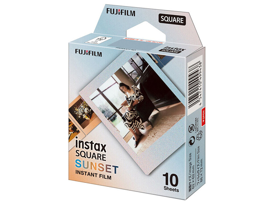Werk für Fujifilm Instax Square Sunset 10 Stück