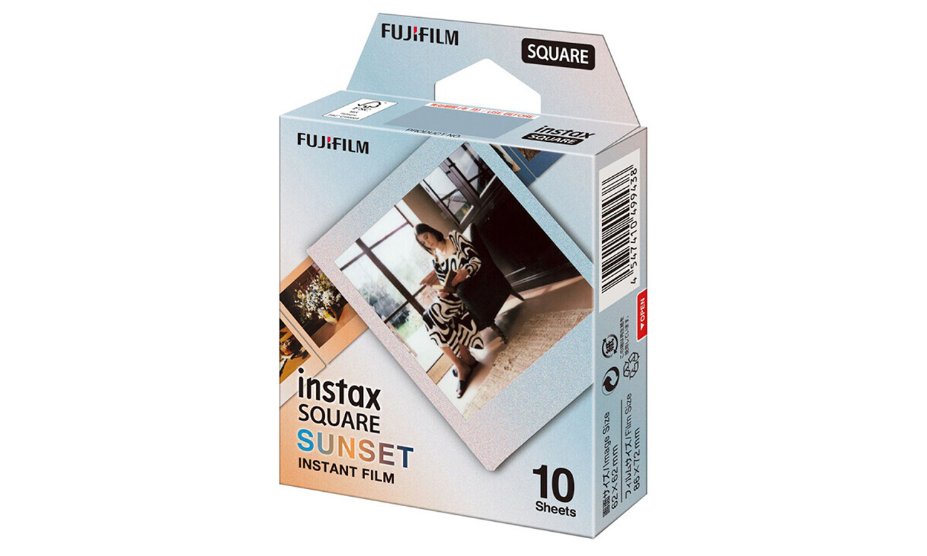 Werk für Fujifilm Instax Square Sunset 10 Stück
