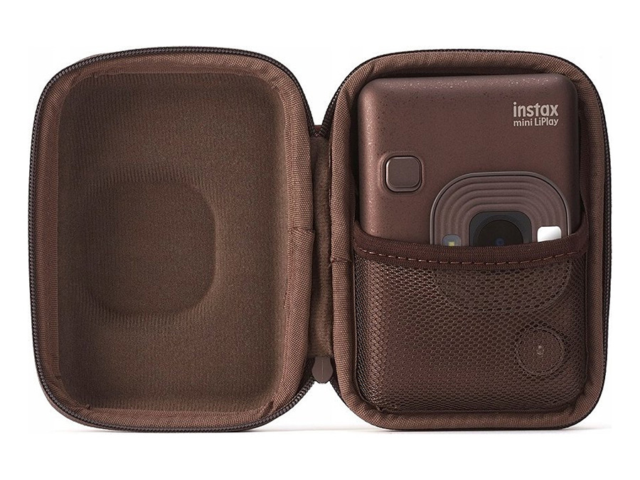 Hülle na Kamera Fujifilm Instax Mini LiPlay pokrowiec Braun
