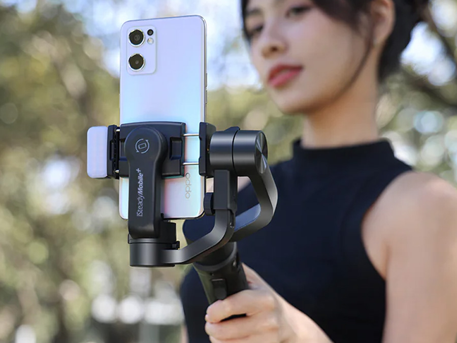 Gimbal Hohem	iSteady Mobile+ Kit einfache Bedienung