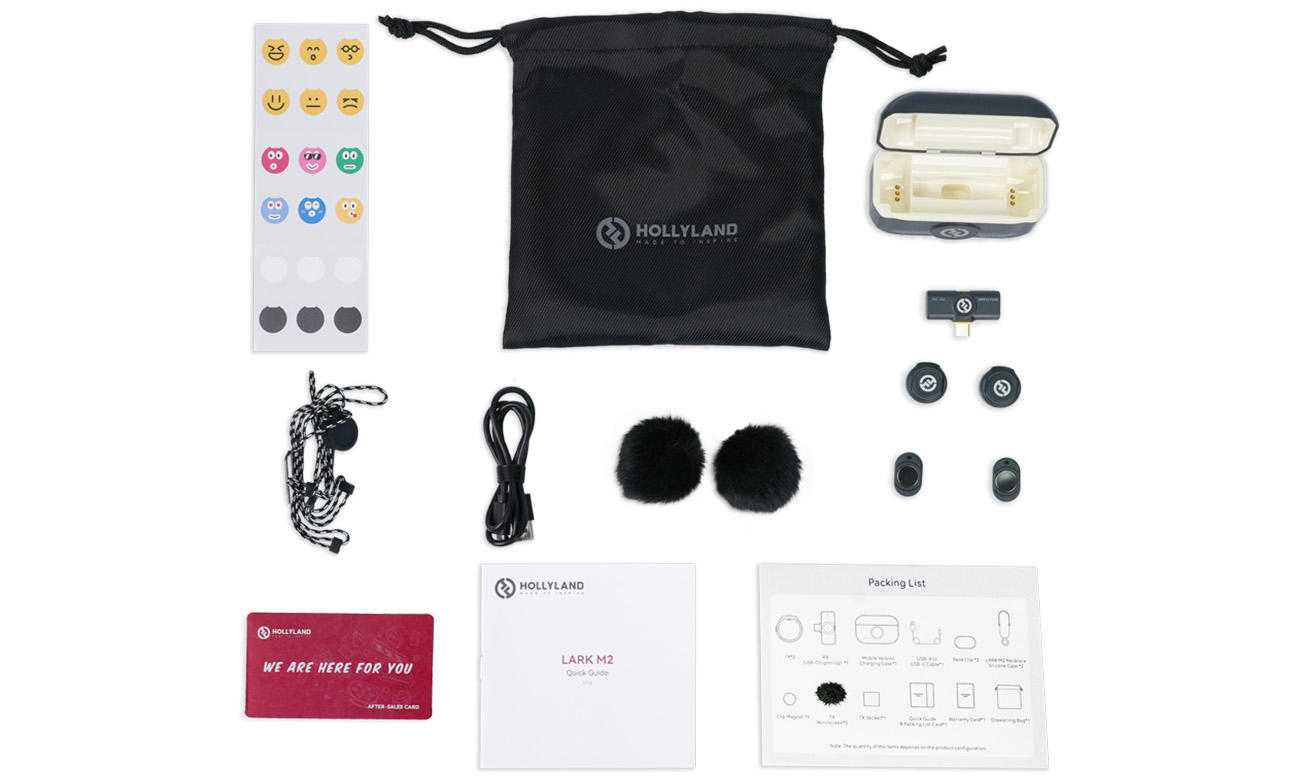 Mikrofon kabellos Hollyland Lark M2 USB-C