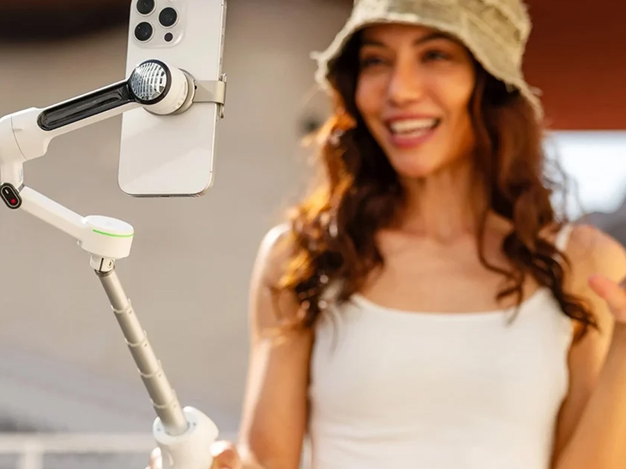 Gimbal Insta360	Flow 2 Pro Creator Bundle White