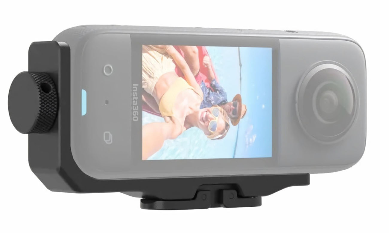Insta360	Horizontal Action Mount - horizontaler Montagehalter