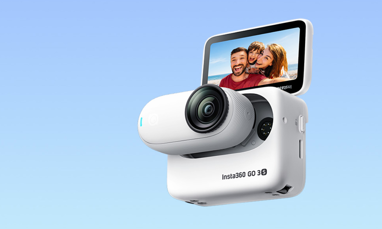 Insta360 GO 3S Kamera 64 GB weiß