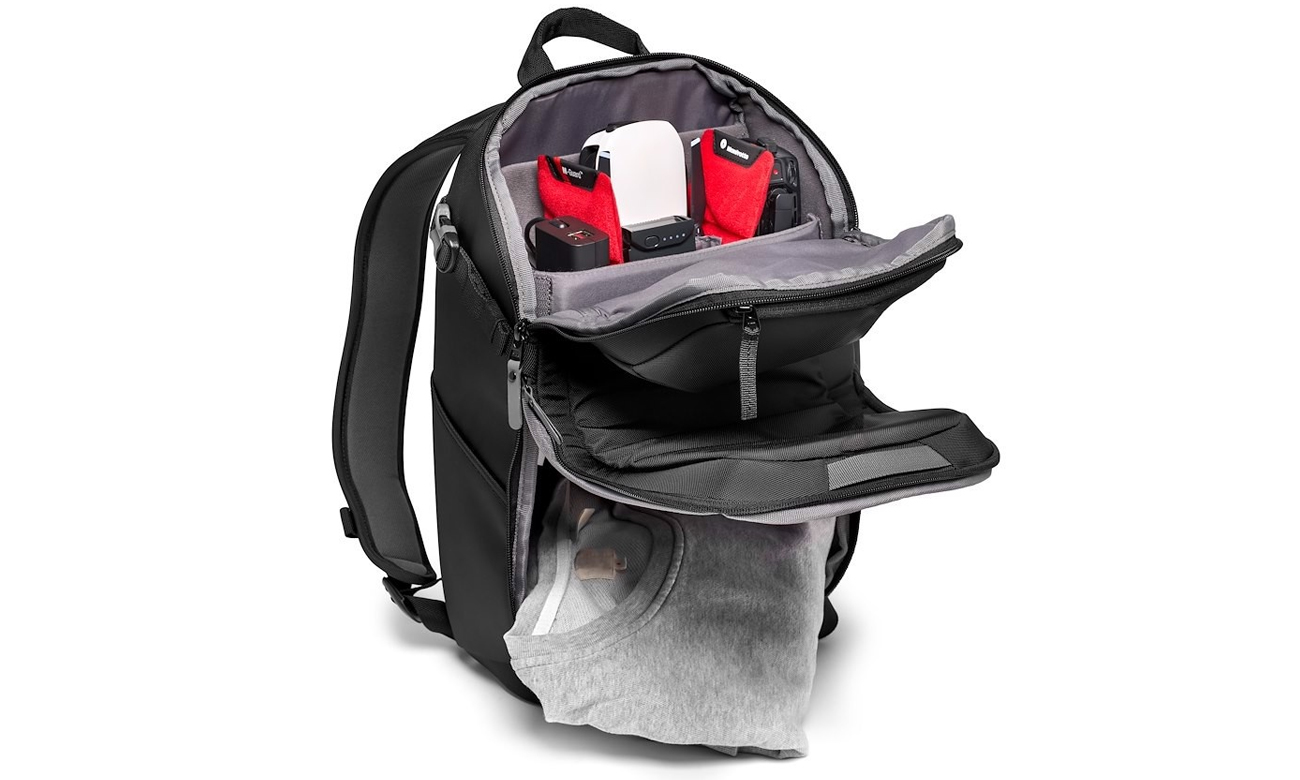 plecak na aparat manfrotto advanced III compact przegrody