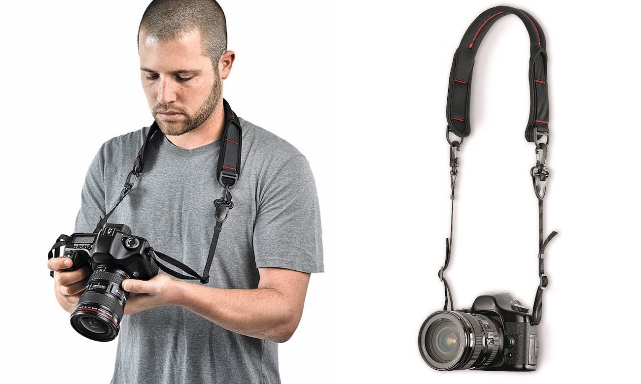 Manfrotto Camera Strap PL mit Befestigungen