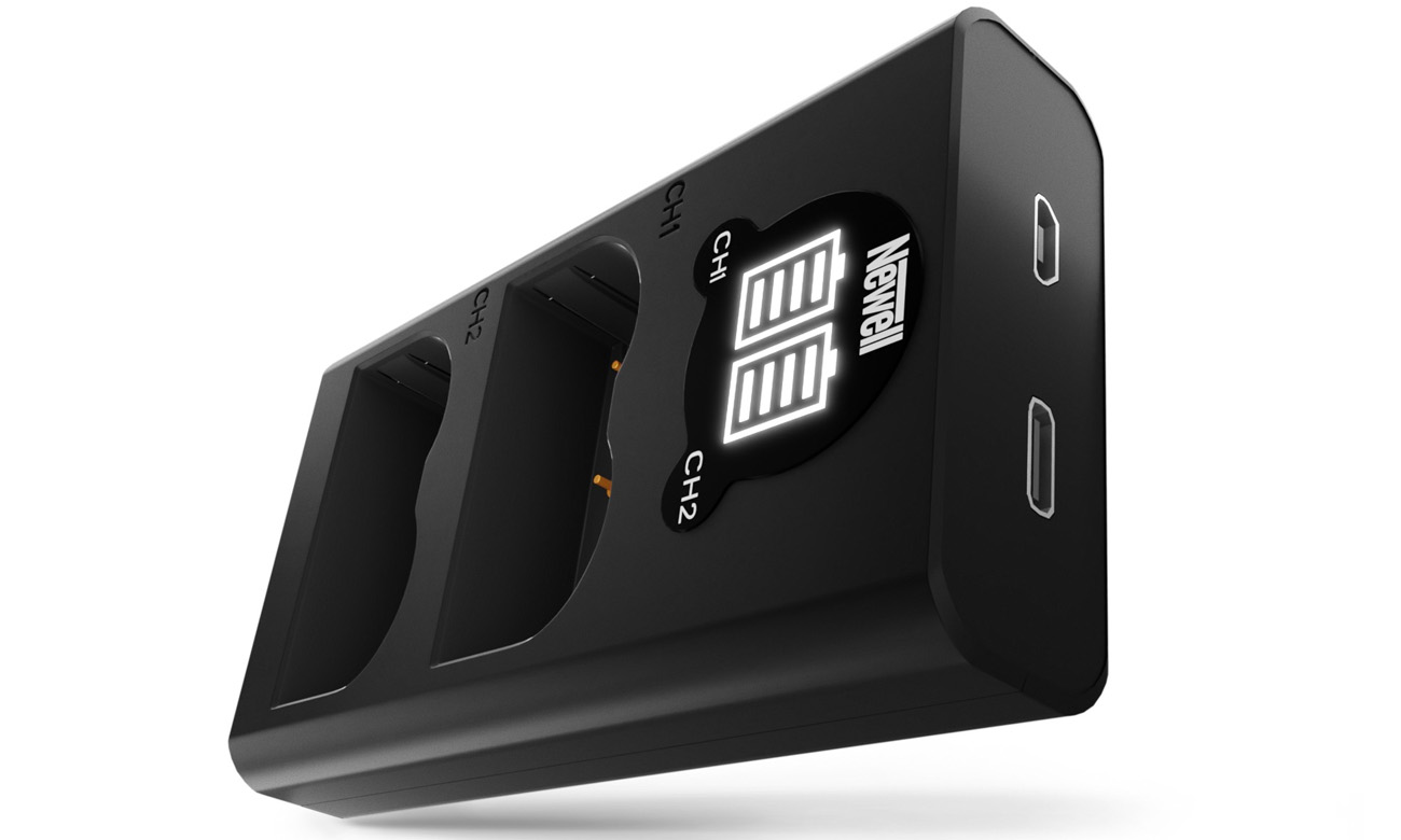 Dual-Kanal-Ladegerät Newell DL-USB-C für EN-EL3e Akkus für Nikon