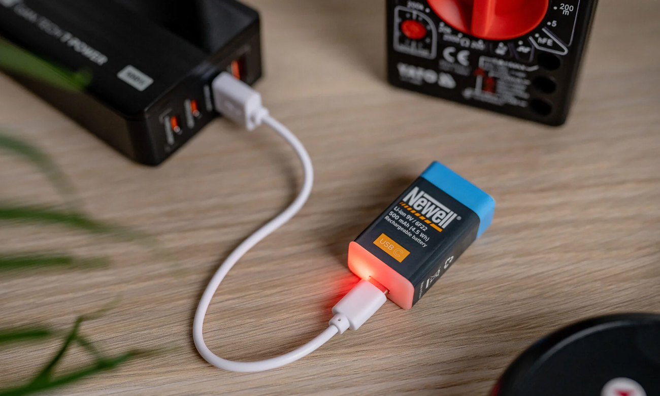 akumulator bateria 9 V do ladowania