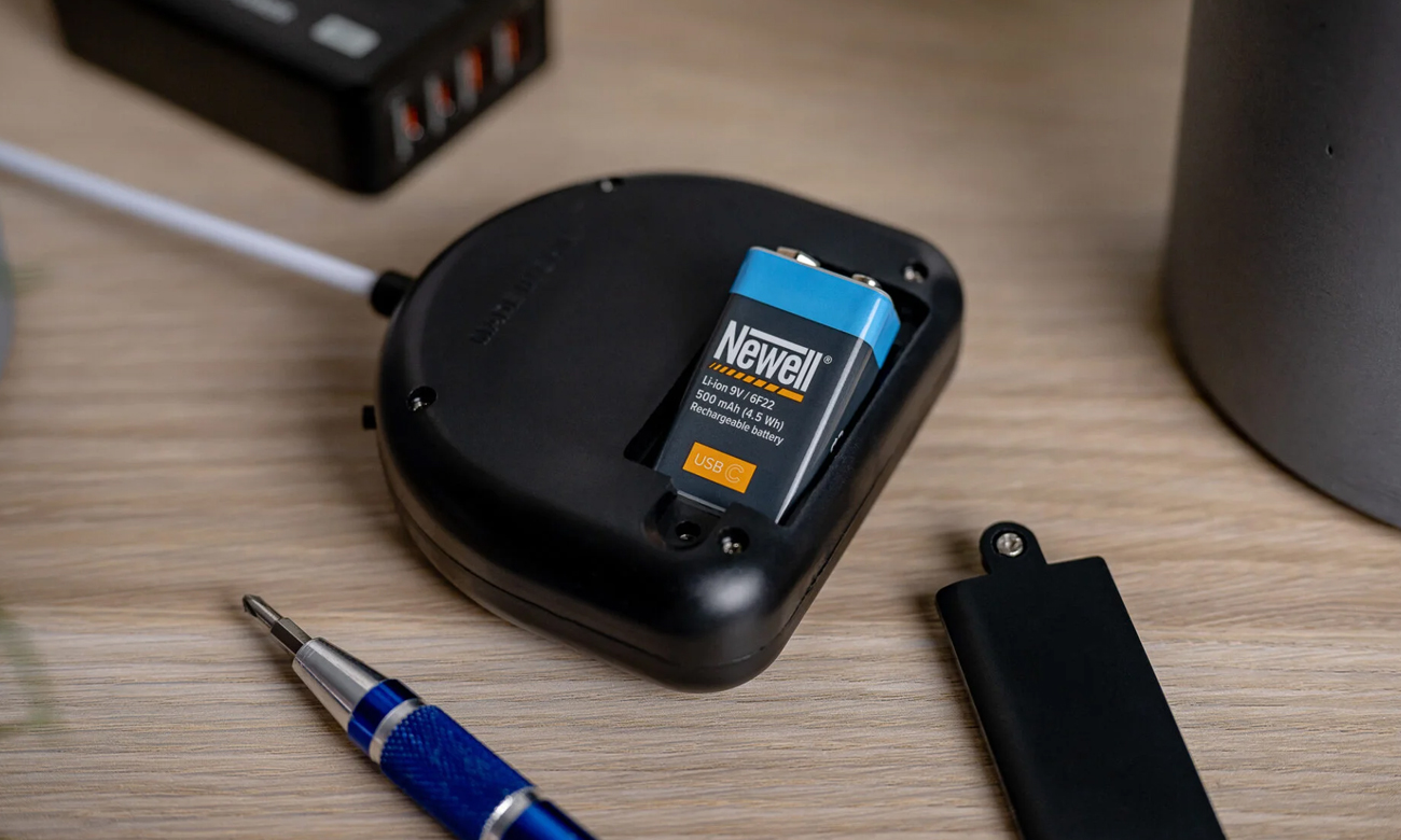 akumulator newell 9 V ładowanie za pomocą usb