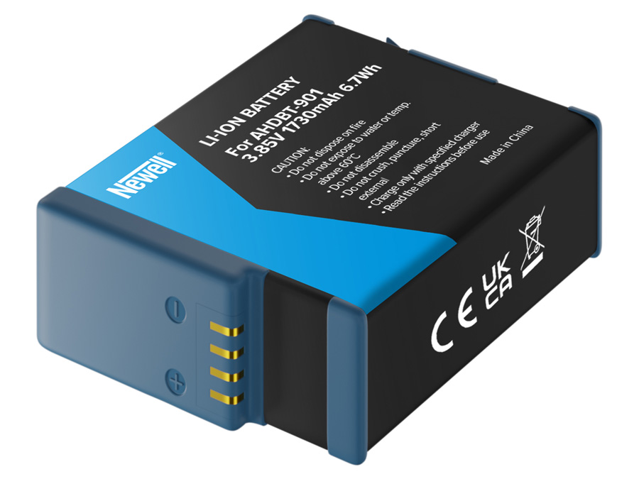 Akku Newell Ersatz AHDBT-901 für GoPro 9 / 10 / 11 / 12