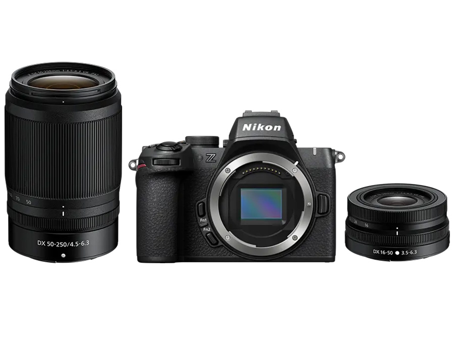 Spiegellose Kamera Nikon Z50 II + 16-50mm VR + 50-250mm VR