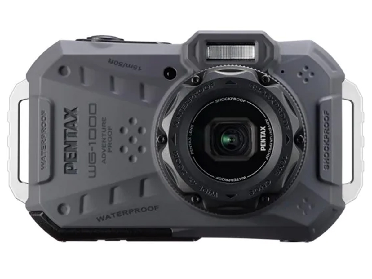 Wasserdichte Digitalkamera Pentax WG-1000 grau