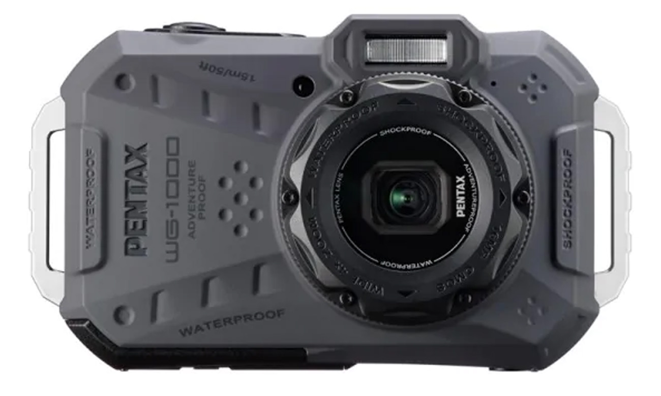 Wasserdichte Digitalkamera Pentax WG-1000 grau