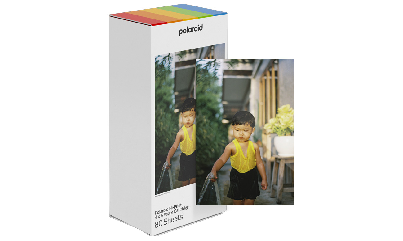 Druckerpapier Polaroid	Hi-Print 4x6 Patrone 80 Stk.