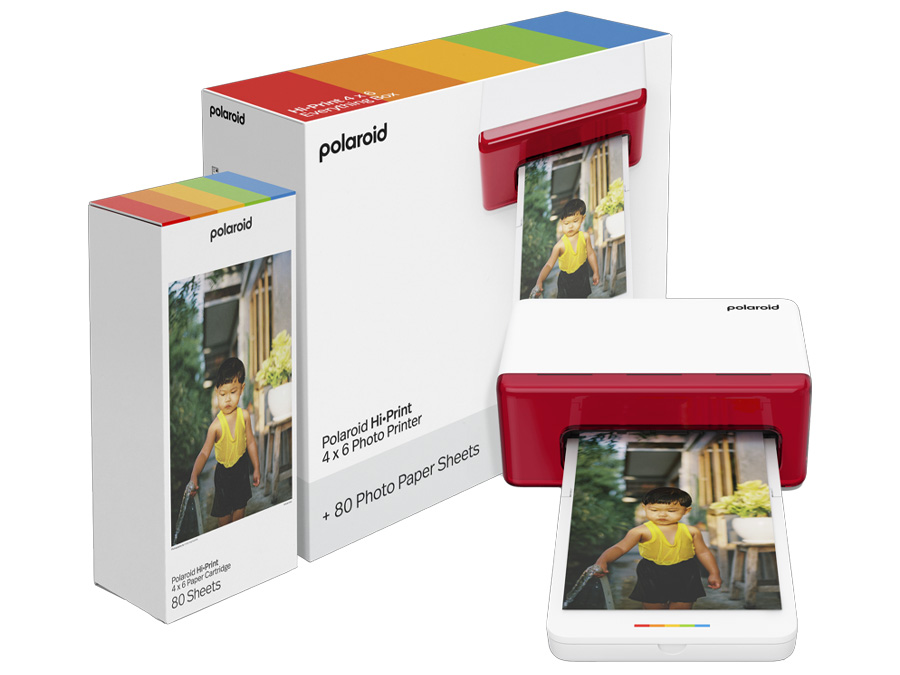 Fotodrucker Polaroid Hi-print 4x6 weiß