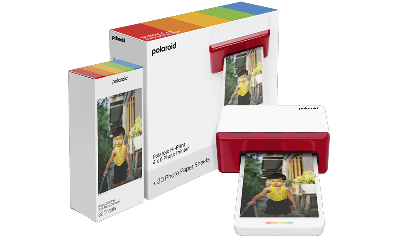 Fotodrucker Polaroid Hi-print 4x6 weiß e-box
