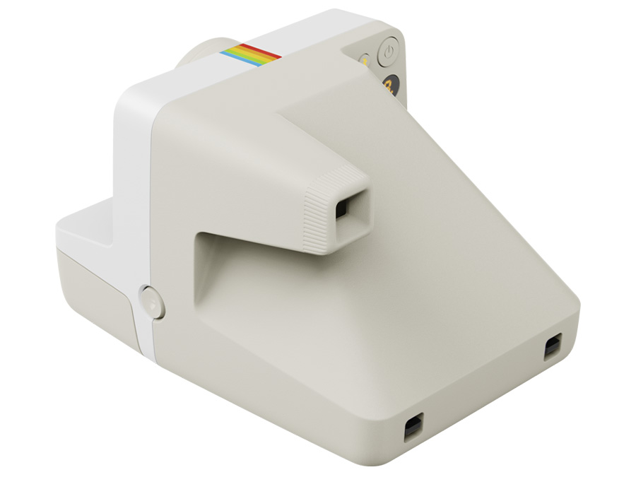 Auslöserkamera Polaroid Now Gen 3 weiß + Filme (8 Bilder)