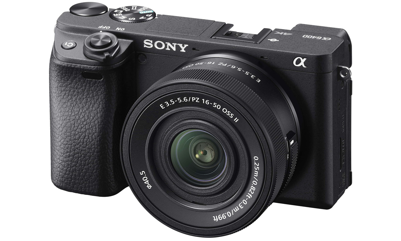 Aparat ohne Spiegel Sony A6400 + 16-50mm f/3.5-5.6 OSS