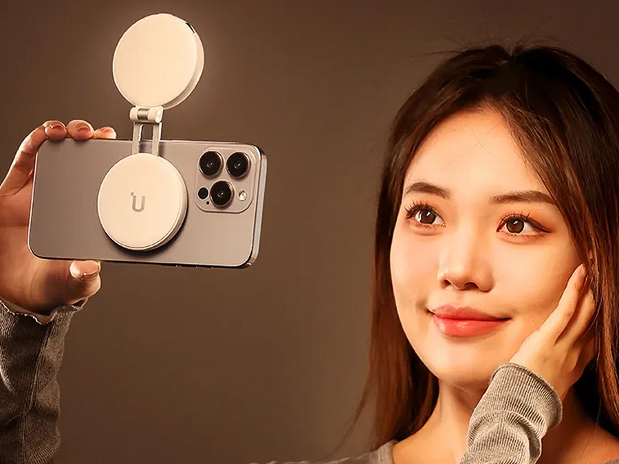 Lampe LED Ulanzi LM19 Magsafe - WB (2500 K - 8500 K), weiß